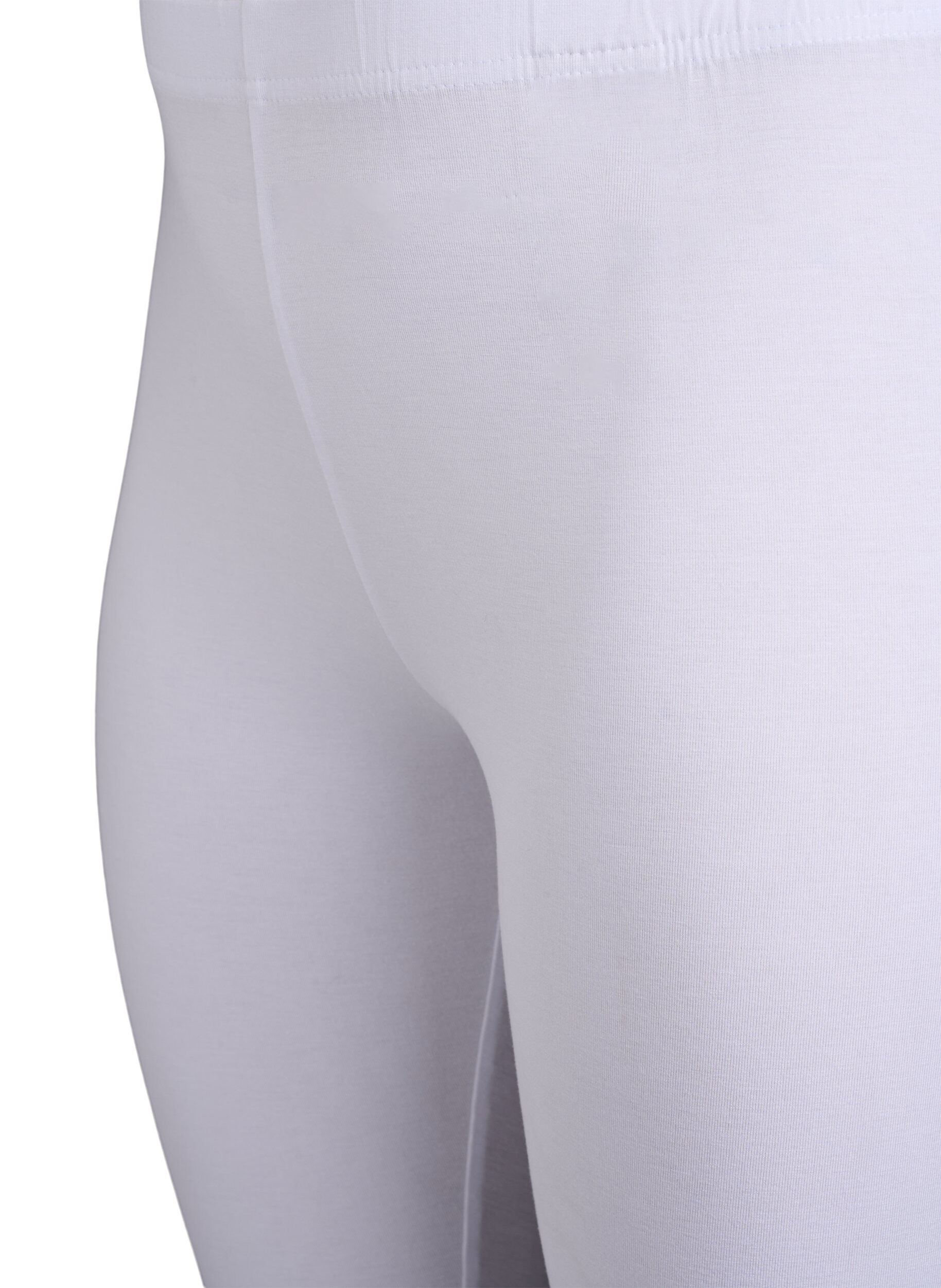 ZizziBasic Leggings aus Viskose, Wei&szlig;, Packshot image number 2