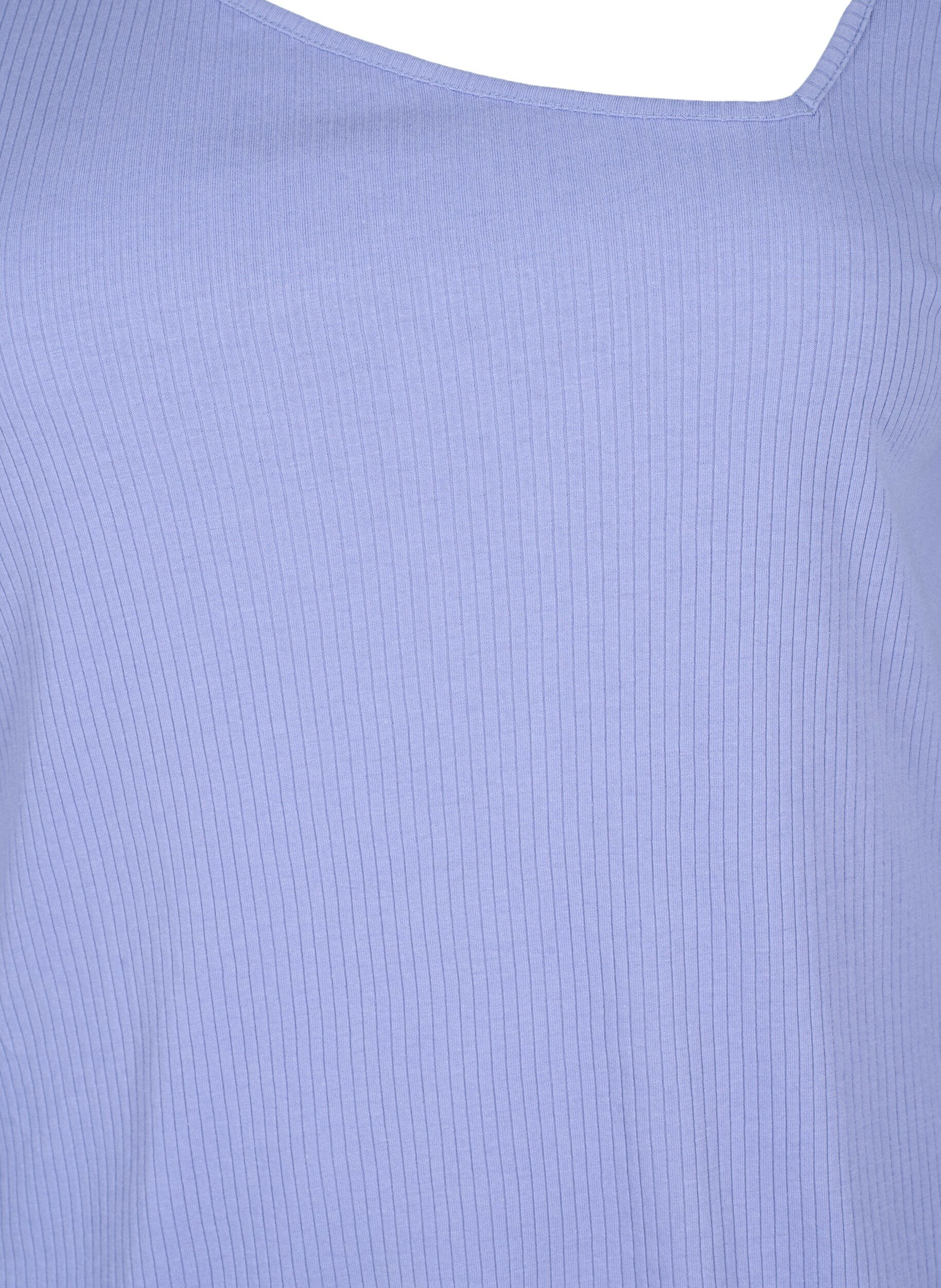 ZizziLang&auml;rmliges T-Shirt mit asymmetrischer Schnitt, Lavender Violet, Packshot image number 2