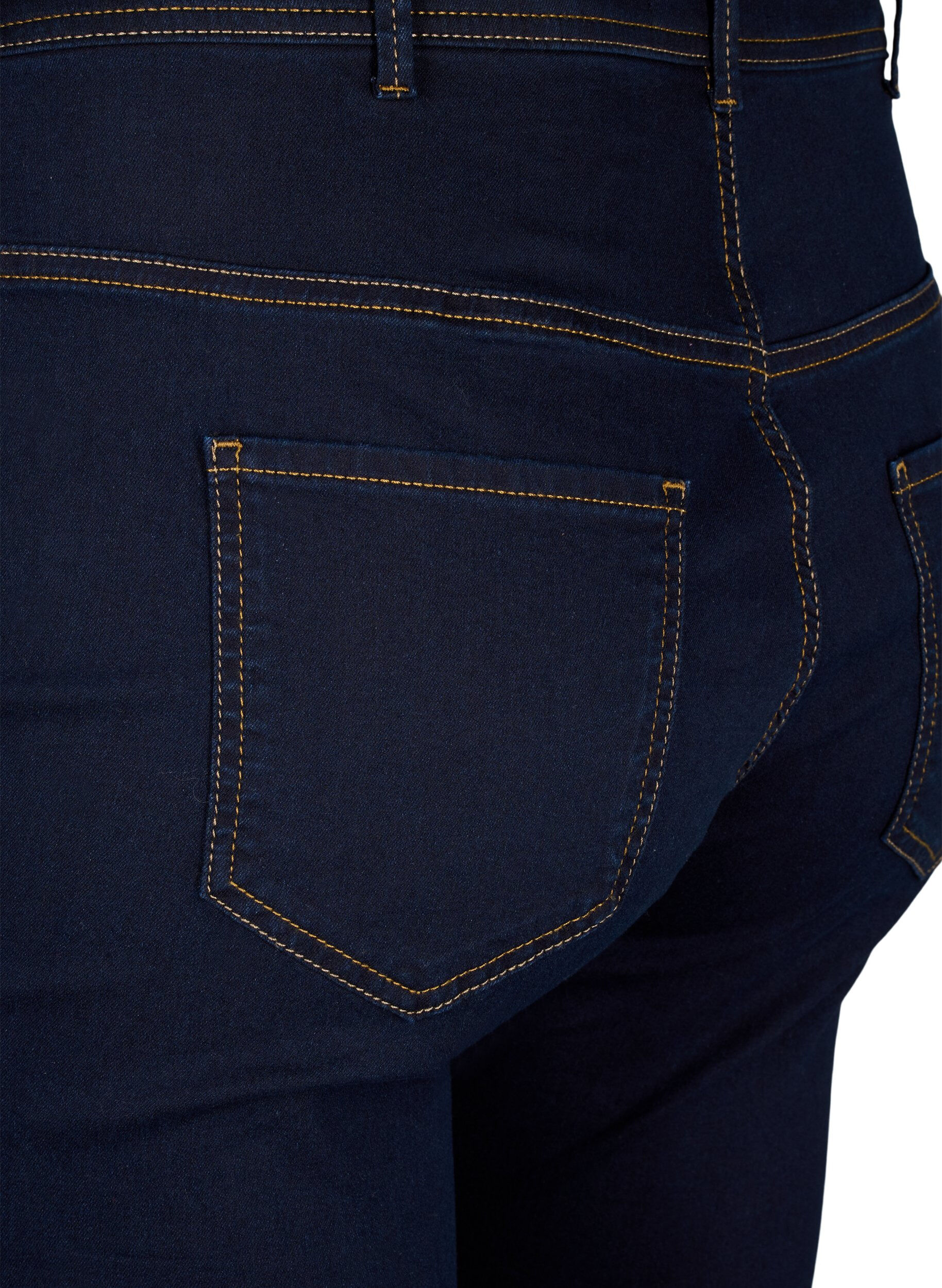 ZizziSuper Slim Amy Jeans mit hoher Taille, Blau, Packshot image number 3