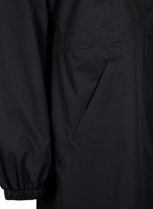 Funktionsmantel mit Taschen und Kapuze, Black, Packshot image number 3