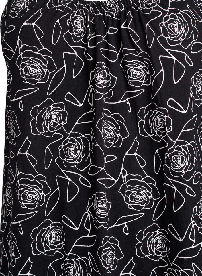 Midi-Tr&auml;gerkleid aus Bio-Baumwolle., Schwarz, Packshot image number 2