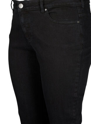 Emily Jeans mit regulärer Taille und schlankem Schnitt, Black, Packshot image number 2