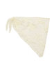 Dreieckiges Spitzentuch, Beige, Packshot image number 0