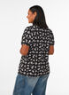 Bluse mit langen &Auml;rmeln und gebl&uuml;mtem Print, Schwarz, Model image number 2