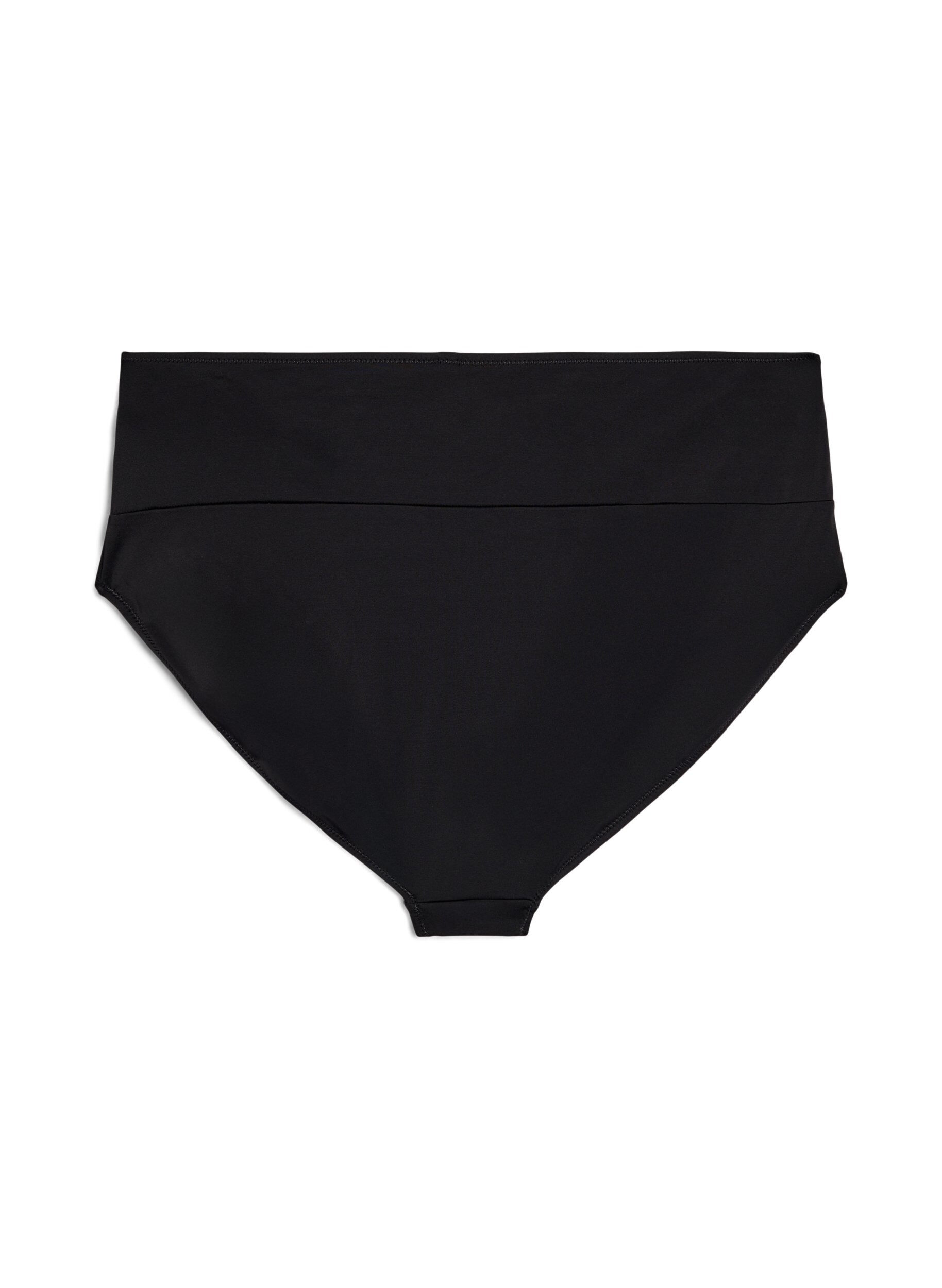 ZizziBikini-Slip mit Wickeldetail, Schwarz, Packshot image number 1