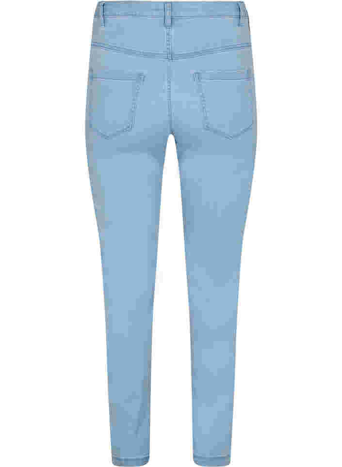 Slim Fit Emily Jeans mit normaler Taille, Ex Lt Blue, Packshot image number 1