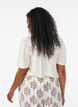 Bluse aus Viskose mit Broderie Anglaise, Beige, Model image number 2