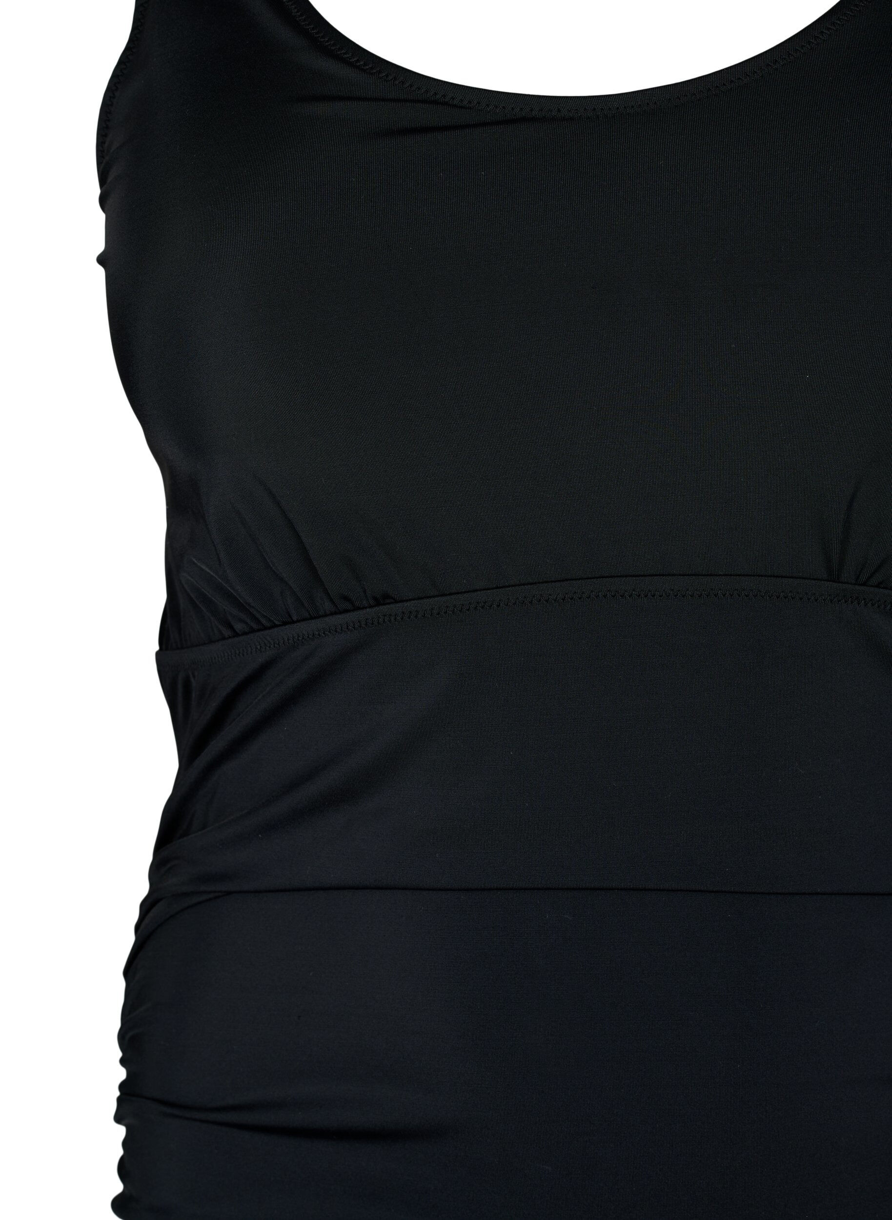 ZizziBadeanzug mit Bein, Schwarz, Packshot image number 2