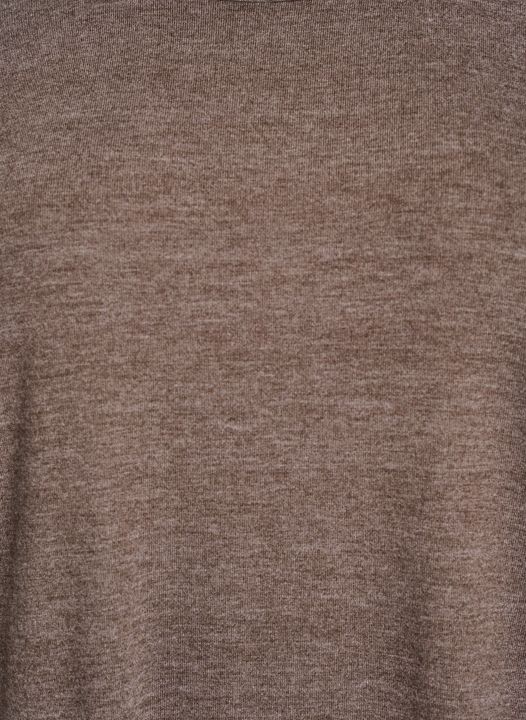 ZizziBluse aus Jersey mit 3/4-&Auml;rmeln, Braun, Packshot image number 2