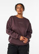 Sweatshirt mit Statement-Detail, Braun, Model image number 2