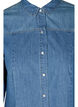 Lange Denim-Hemdbluse aus Baumwolle, Blue denim, Packshot image number 2