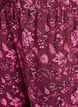 Cotton Pyjamas Hose mit Druck, Dunkles Bordeaux, Packshot image number 2