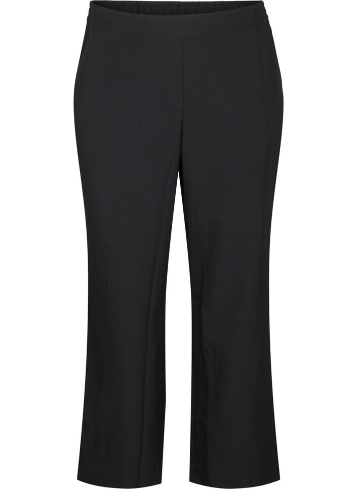 FLASH - Lockere Hose mit Taschen, Black, Packshot image number 0