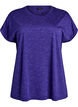 Lockeres Trainingstop mit kurzen &Auml;rmeln, Lila, Packshot image number 0