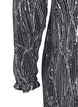 Langärmliges Paillettenkleid mit Muster, Silver Sequins, Packshot image number 3