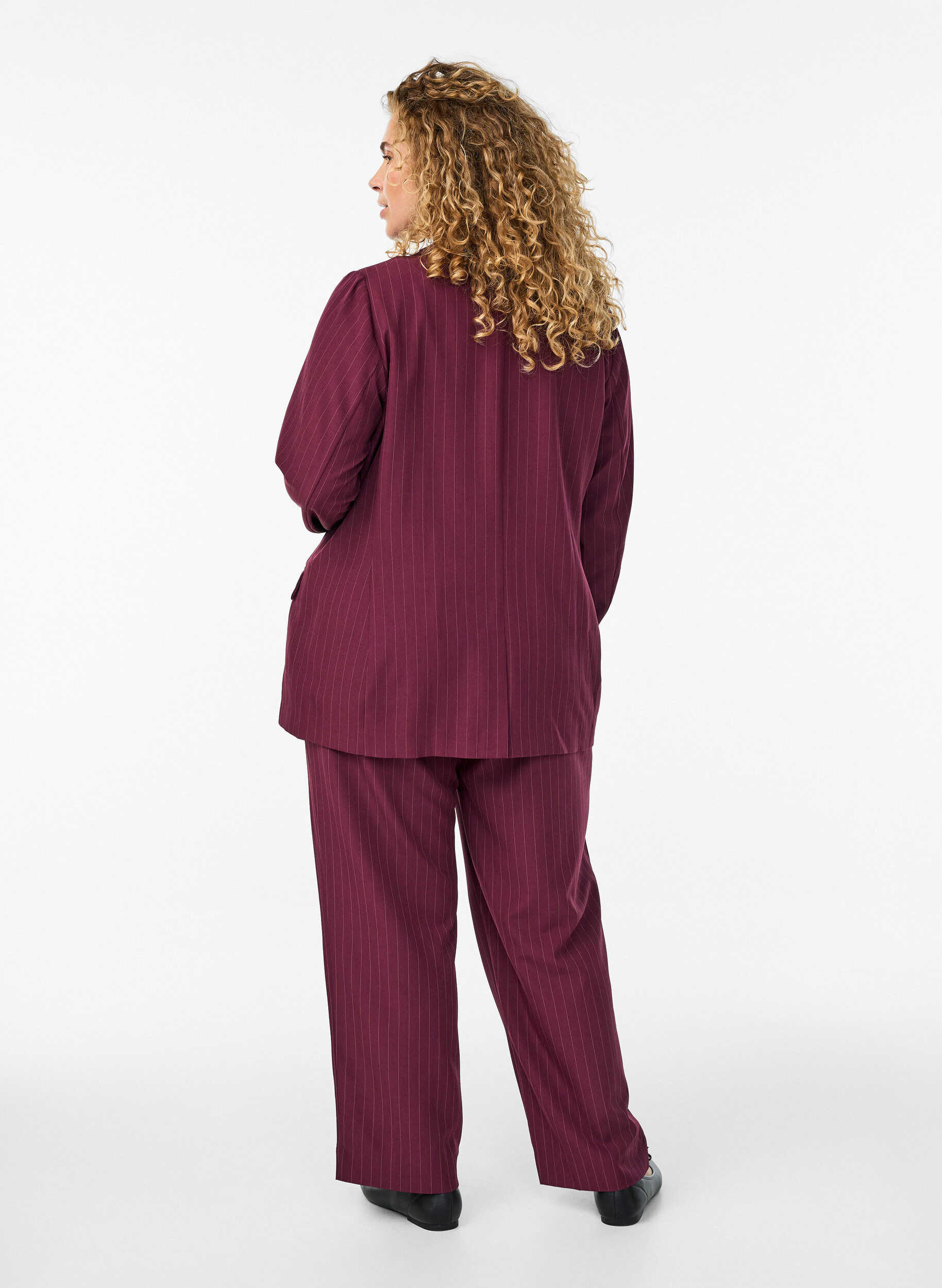 ZizziLockere Hose mit Taschen, Rot, Model image number 1