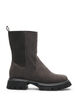 Chunky-Stiefel aus Kunstwildleder, Braun, Packshot image number 0