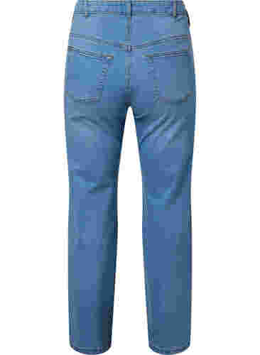 Hoch taillierte Gemma-Jeans mit normaler Passform, Light blue, Packshot image number 1