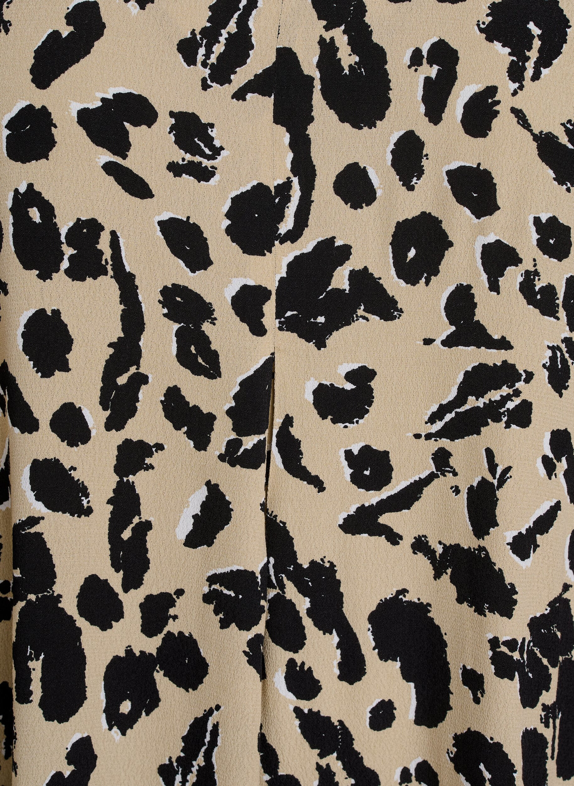 ZizziA-Linien-Kleid aus Viskose, Beige, Packshot image number 2