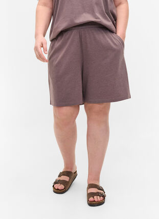 Lockere Shorts mit Taschen, Sparrow Mel., Model image number 2