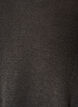 Bluse aus Jersey mit gerippter Struktur und A-Linien-Passform, Schwarz, Packshot image number 2
