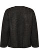 Lockere Strickjacke mit Taschen, Schwarz, Packshot image number 1