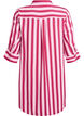 Kleid mit Kragen und Brusttasche, Pink, Packshot image number 1