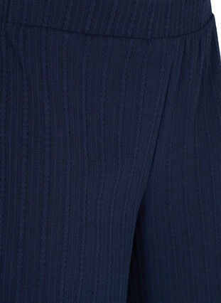 Lockere Shorts mit Struktur, Navy Blazer, Packshot image number 2
