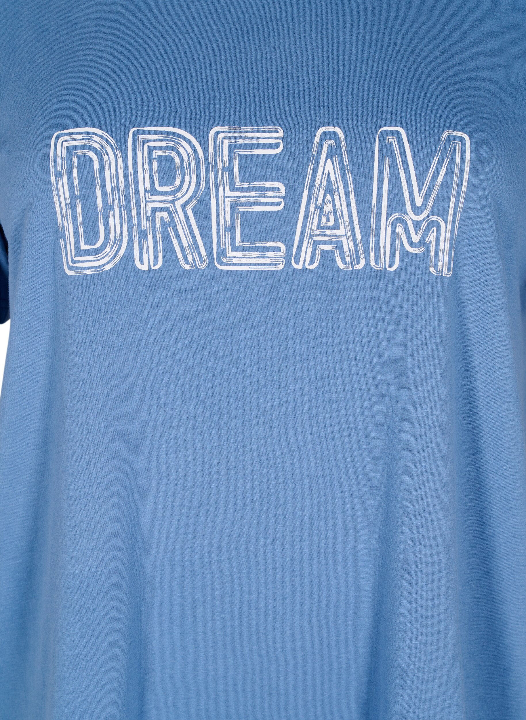 ZizziFLASH - T-Shirt mit Print, Blau, Packshot image number 2