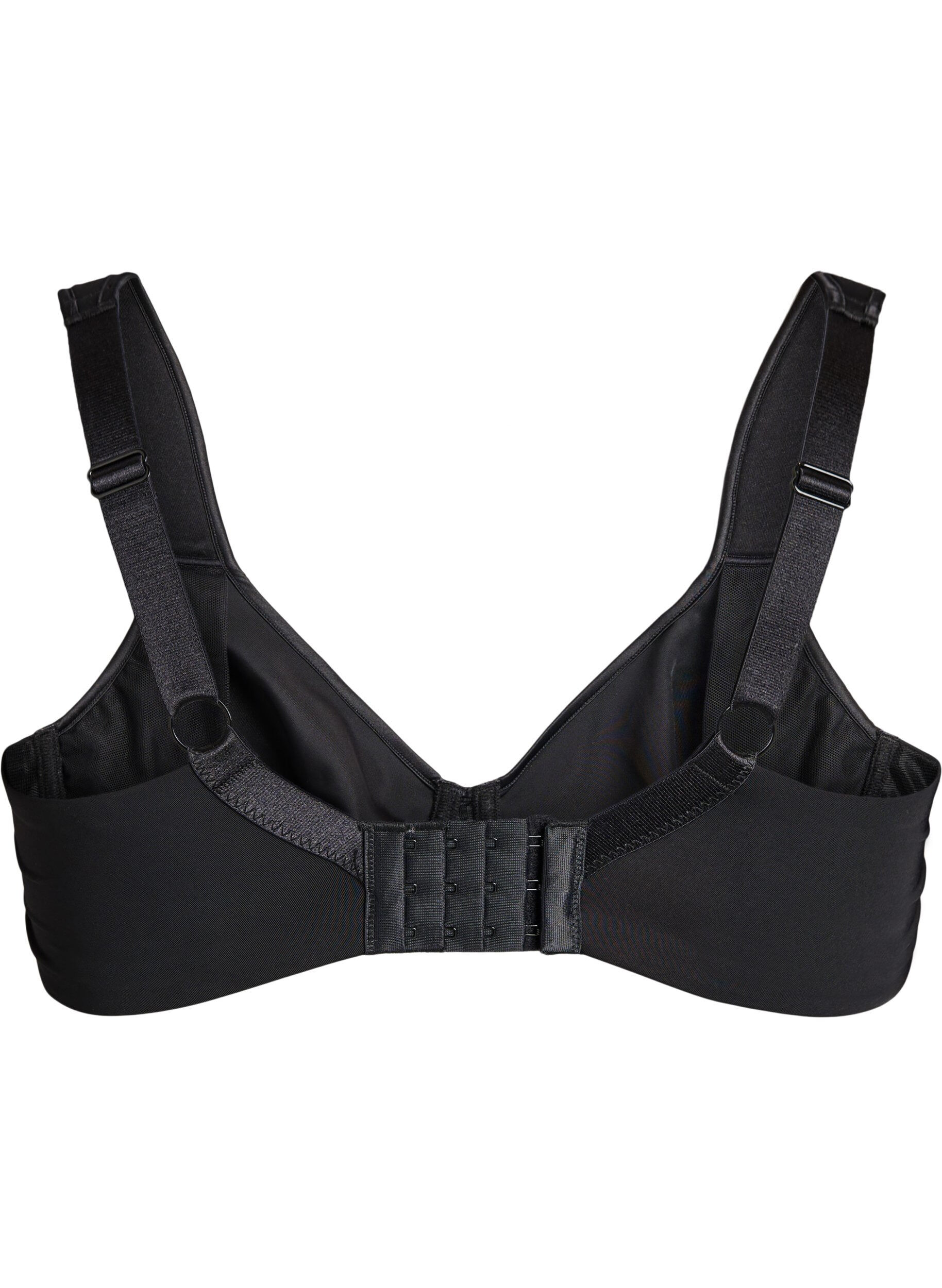 ZizziMinimizer-BH mit gepolsterten Tr&auml;gern, Schwarz, Packshot image number 1