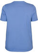T-Shirt aus Bio-Baumwolle mit Frontprint, Blau, Packshot image number 1