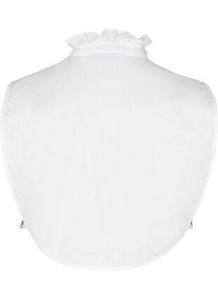 Lockerer Hemdkragen mit Rüschen, Bright White, Packshot image number 1