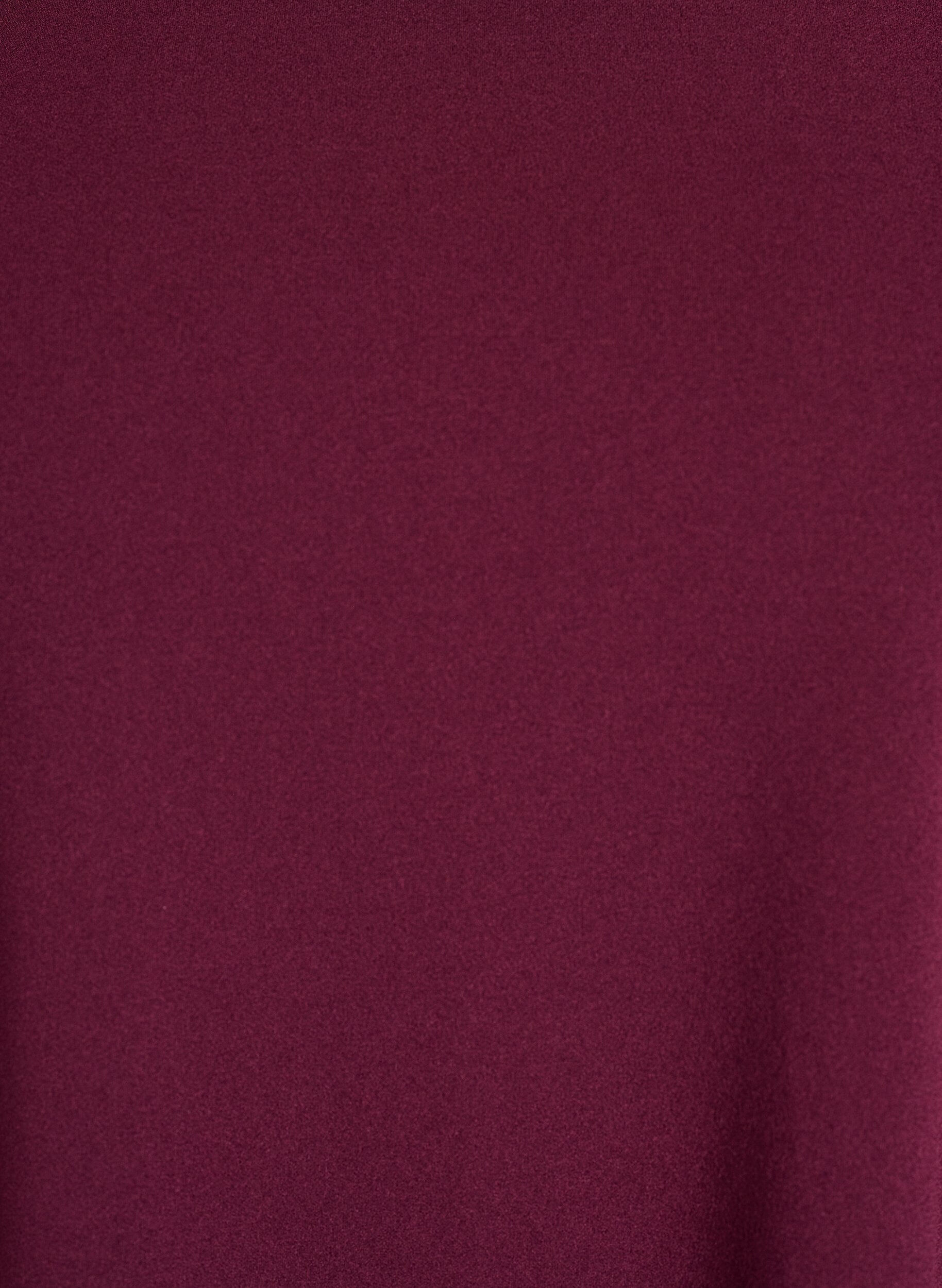 ZizziFLASH - Kurz geschnittenes A-Linien Kleid aus Webstoff mit 3/4 &Auml;rmeln, Rot, Packshot image number 2