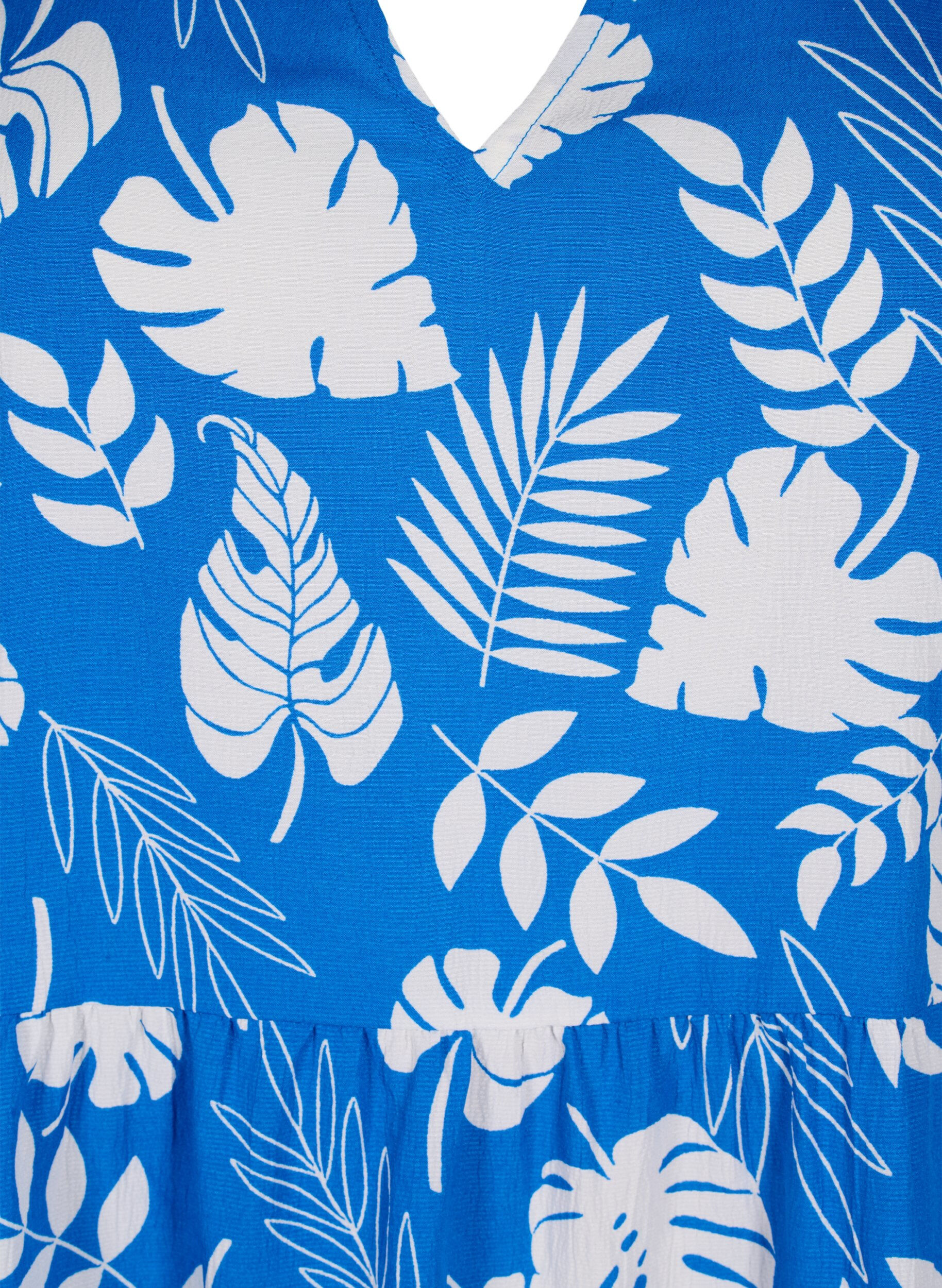 ZizziFLASH &ndash; A-Linien-Kleid mit Print, Skydiver White AOP, Packshot image number 2