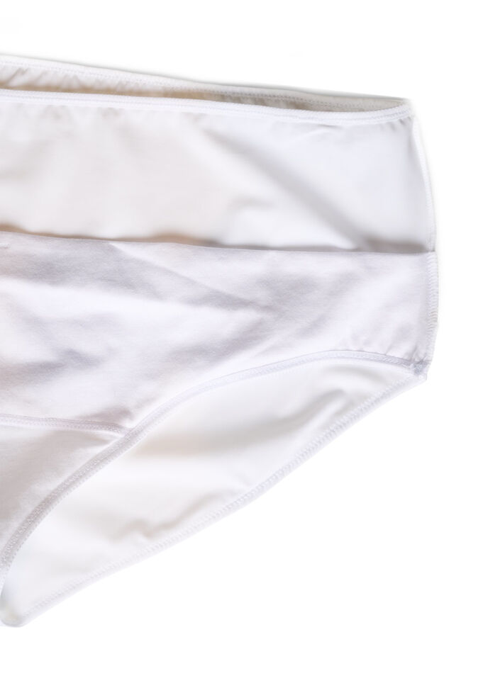 Slip aus Mikrofaser mit Innentasche, Wei&szlig;, Packshot image number 3