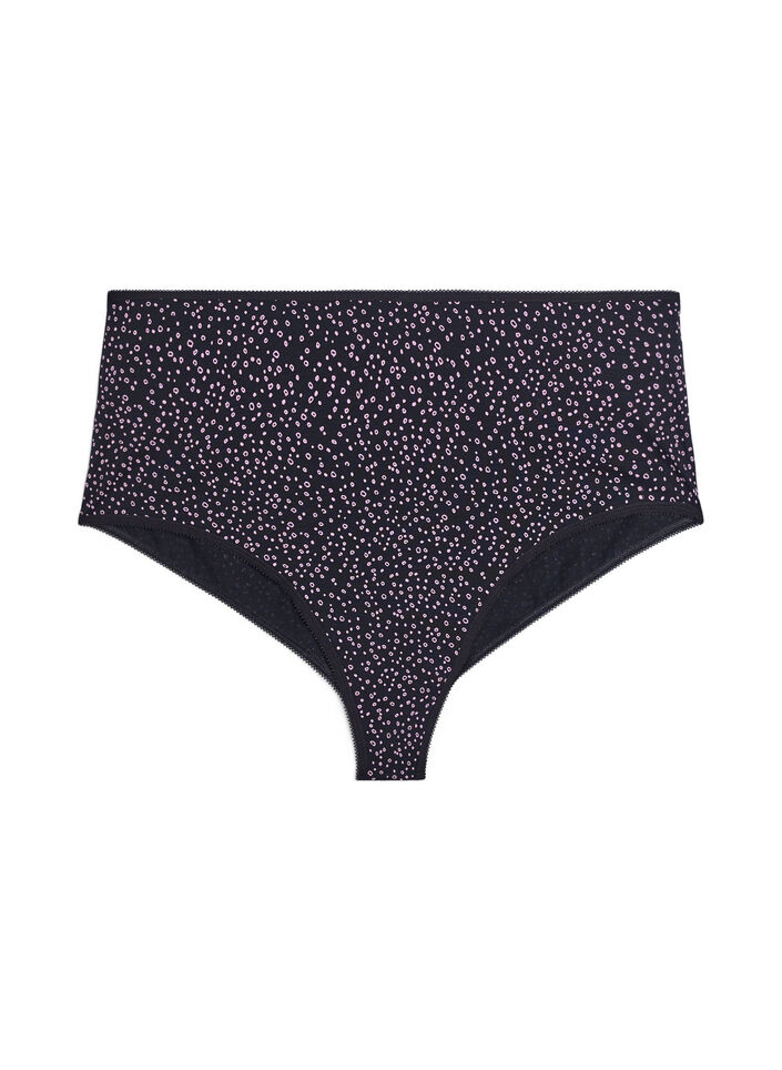 7-pack Hipster-Slips mit normaler Taillenhöhe, Lila, Packshot image number 3