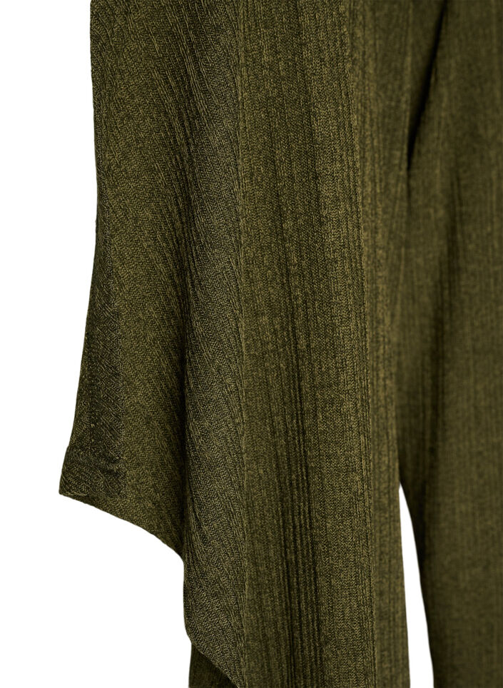 Offener Cardigan aus strukturiertem Jersey, Blau, Packshot image number 2