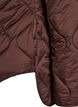Steppjacke mit Druckkn&ouml;pfen und Rundhalsausschnitt, Braun, Packshot image number 3