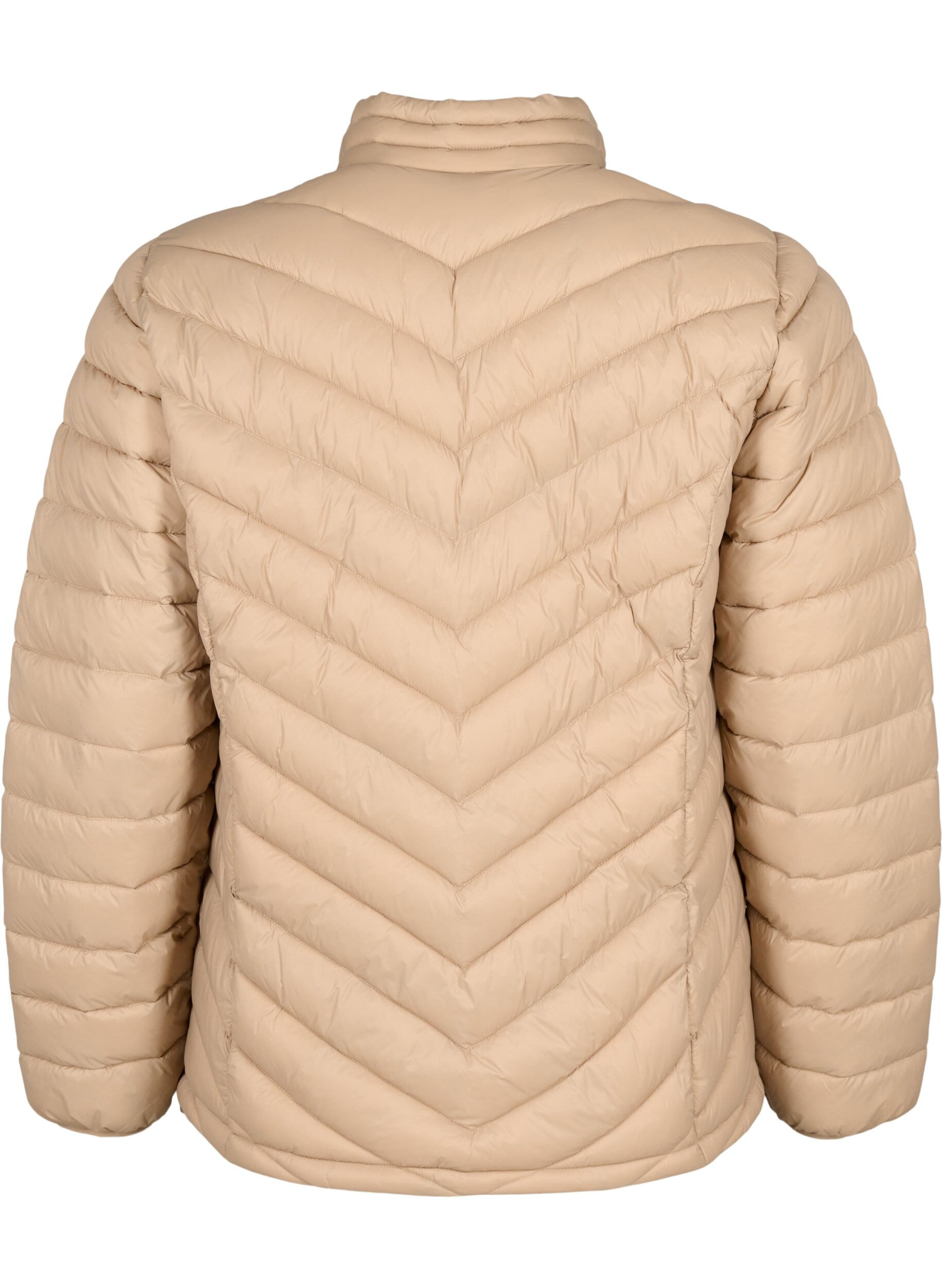 ZizziLeichte Jacke mit Taschen, Braun, Packshot image number 1