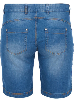 Denim Shorts, Light blue denim, Packshot image number 1
