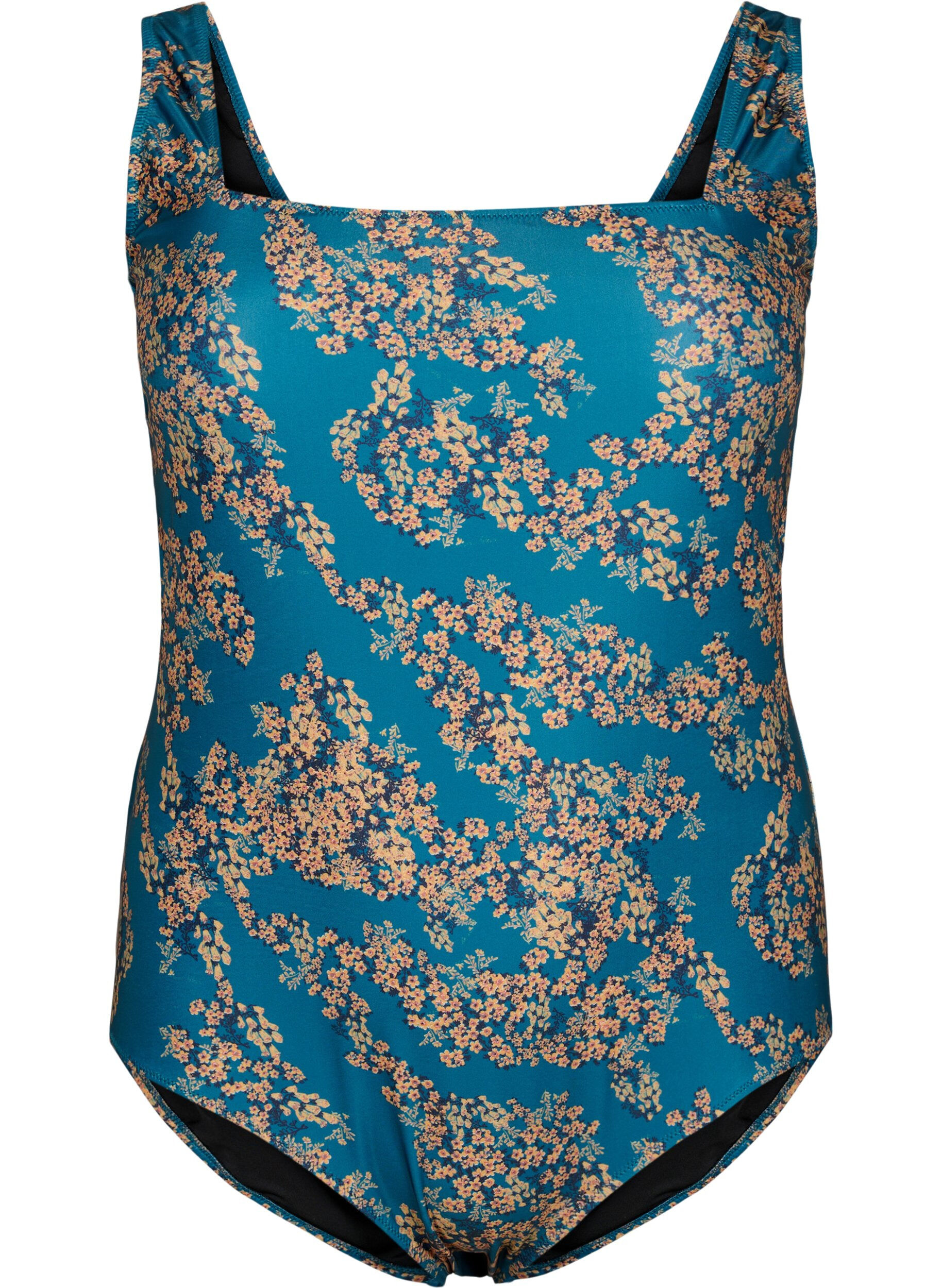 ZizziBadeanzug mit Blumenprint, Zebra Flower, Packshot image number 0