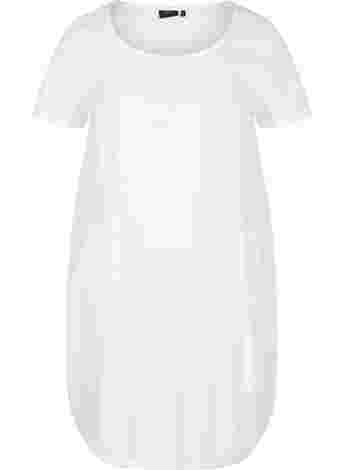 Kurzarm Kleid aus Baumwolle