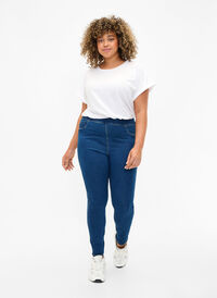Jeggings mit hoher Taille, D. Blue D., Model