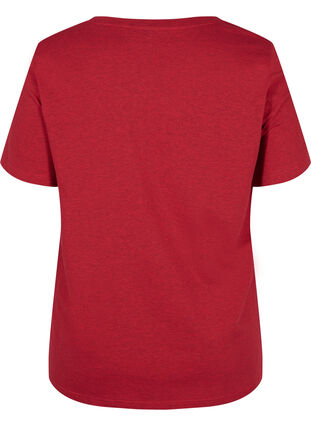 Baumwoll-T-Shirt mit Aufdruck, Chinese Red Arisona, Packshot image number 1