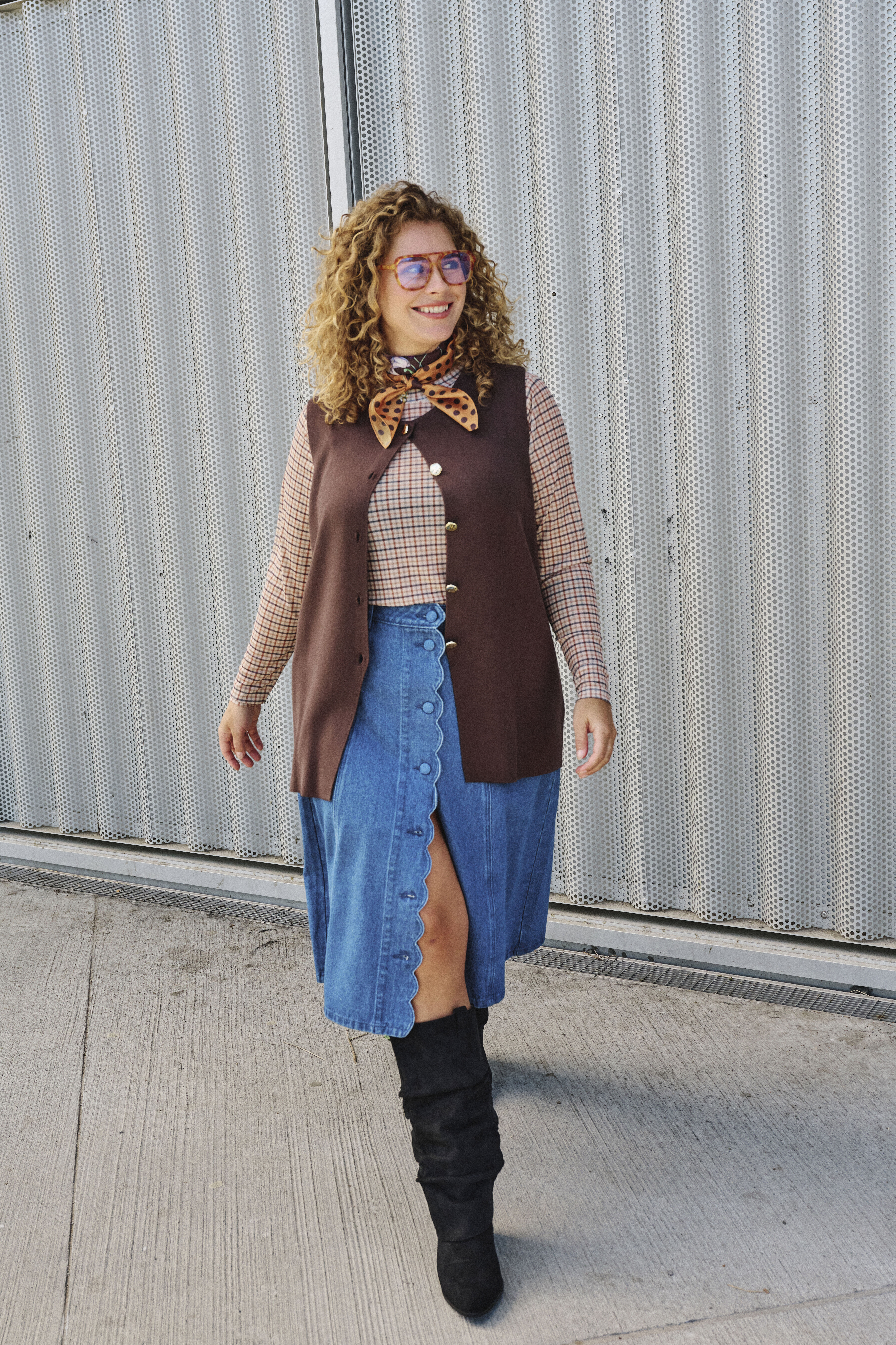 ZizziRetro-Chic in Erdt&ouml;nen, , Model
