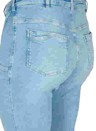 Hochtaillierte Amy-Jeans mit super schmaler Passform, Light blue, Packshot image number 3