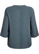 Bluse mit 3/4-&Auml;rmeln, Gr&uuml;n, Packshot image number 1