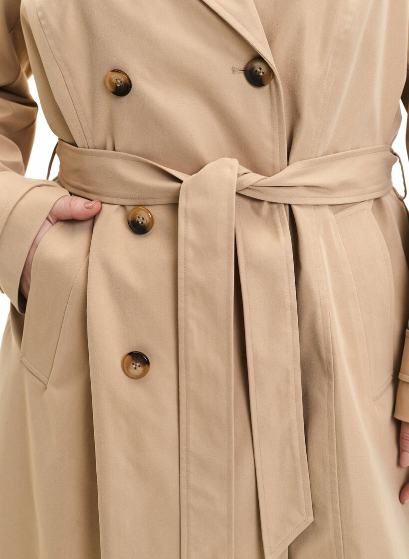 Trenchcoat mit Taschen und Gürtel, Nomad, Model image number 2