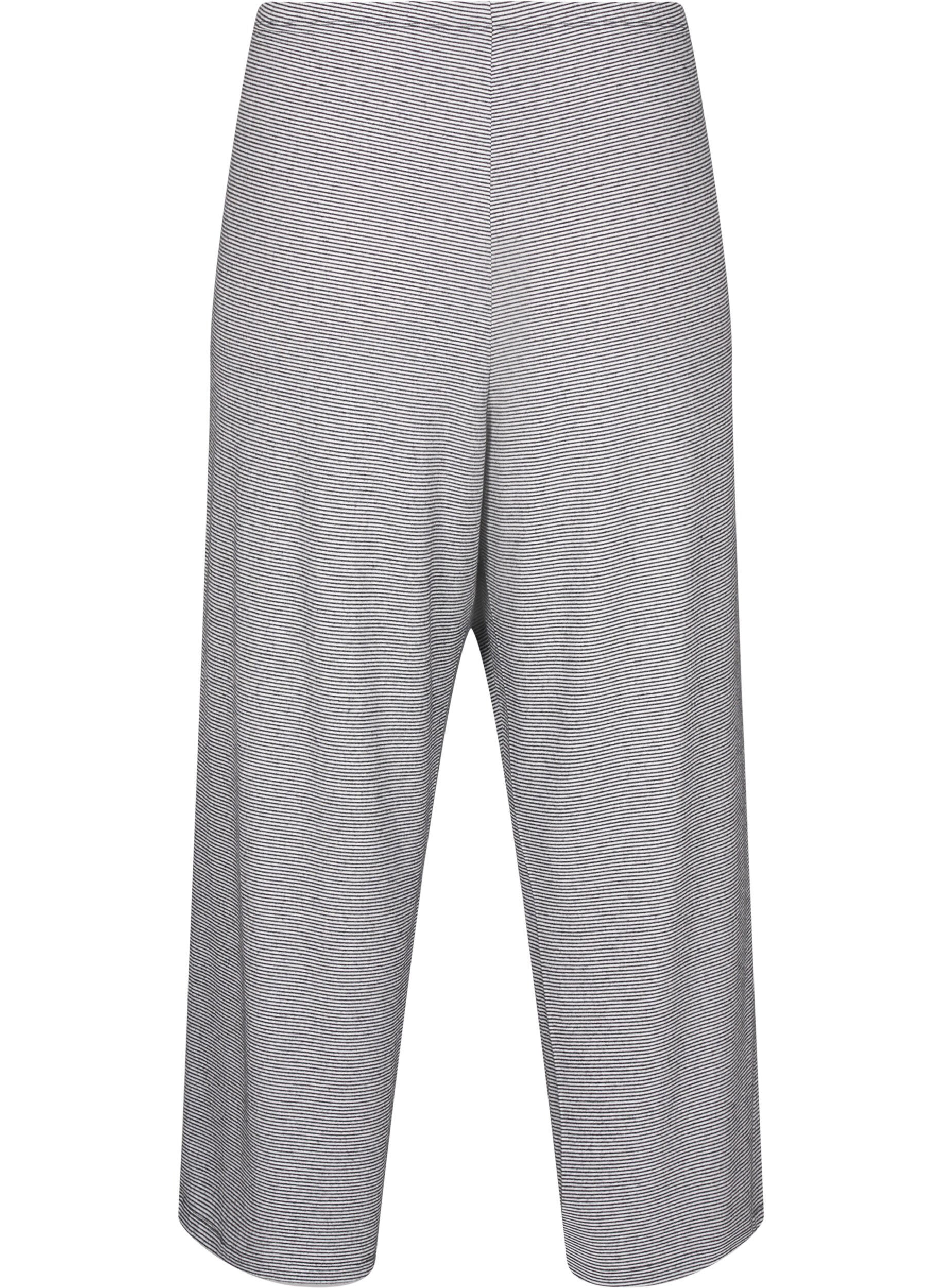 ZizziPyjamahose mit Taschen, Striped DGM , Packshot image number 1