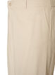 Hoch taillierte Bermudashorts aus Leinen und Viskose, Beige, Packshot image number 2
